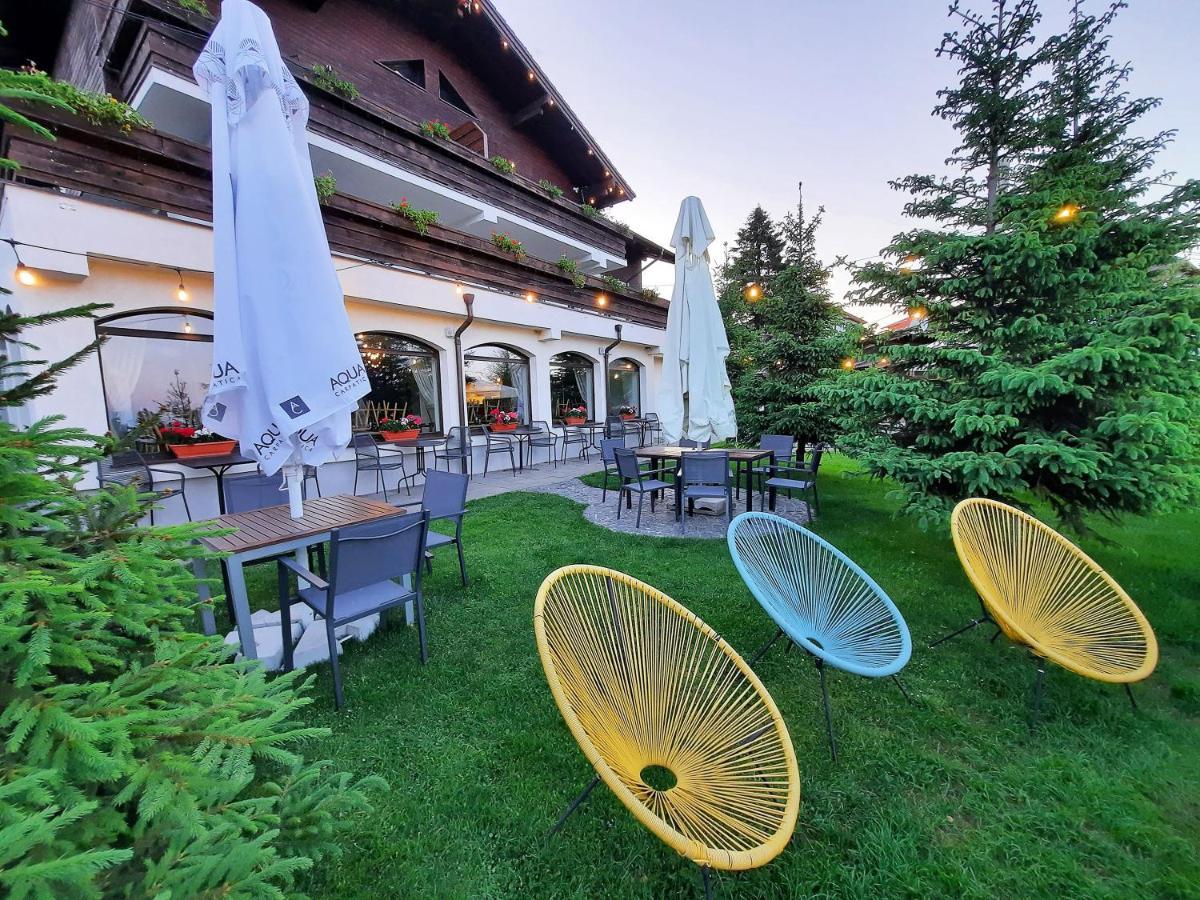 Pensiune & Restaurant Victoria Păltiniş Kültér fotó