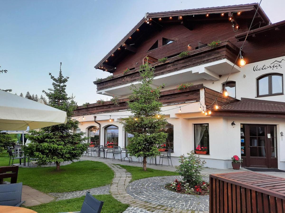 Pensiune & Restaurant Victoria Păltiniş Kültér fotó
